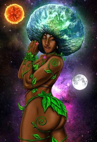 For The Love Of Gaia Tapestry/Throw - Openeyestudios