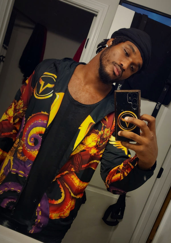 Visionary Gang Men’s windbreaker - Openeyestudios