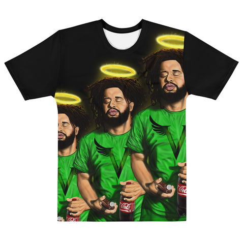 Duff ''Angle of Green Love'' infinity tee - Openeyestudios