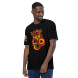 Inferno Dragon Men's T-shirt - Openeyestudios