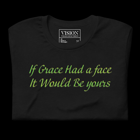 If grace was a face t-shirt - Openeyestudios