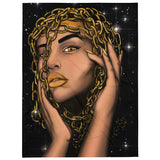 Golden Girl  Tapestry/Blanket - Openeyestudios