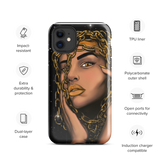 Golden Girl super Armored iPhone® case - Openeyestudios