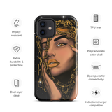 Golden Girl super Armored iPhone® case - Openeyestudios