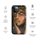 Golden Girl super Armored iPhone® case - Openeyestudios