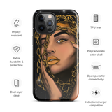 Golden Girl super Armored iPhone® case - Openeyestudios