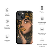 Golden Girl super Armored iPhone® case - Openeyestudios