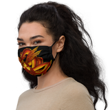 Premium infinity dragonfly print face mask - Openeyestudios