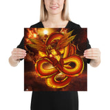 "Infinity Dragonfly" Poster - Openeyestudios