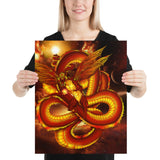 "Infinity Dragonfly" Poster - Openeyestudios