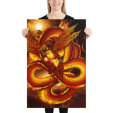"Infinity Dragonfly" Poster - Openeyestudios