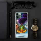 Crystallized Vision God iPhone Case - Openeyestudios