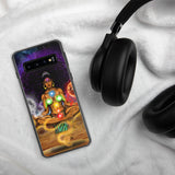 Crystalized Vision Goddess Samsung Case - Openeyestudios