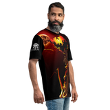 Afro Drew Red Sun T-shirt - Openeyestudios