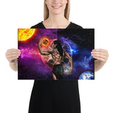 God Of The West Star Photo paper poster - Openeyestudios