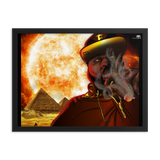 Pharaoh Smoke Framed poster - Openeyestudios