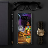 Crystalized Vision Goddess Samsung Case - Openeyestudios