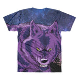 Short sleeve men’s wolf t-shirt - Openeyestudios