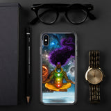 Crystallized Vision God iPhone Case - Openeyestudios