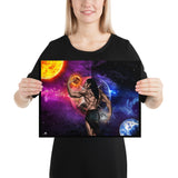 God Of The West Star Photo paper poster - Openeyestudios
