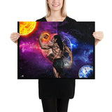 God Of The West Star Photo paper poster - Openeyestudios