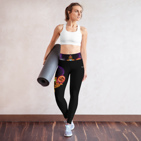 Visionary Goddess Yoga Leggings - Openeyestudios