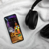 Crystalized Vision Goddess Samsung Case - Openeyestudios