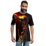 Afro Drew Red Sun T-shirt - Openeyestudios