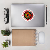 I AM NOT THE TARGET Bubble-free stickers - Openeyestudios