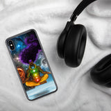 Crystallized Vision God iPhone Case - Openeyestudios