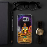 Crystalized Vision Goddess Samsung Case - Openeyestudios