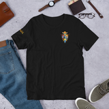 Brown Family Crest Short-Sleeve Unisex T-Shirt - Openeyestudios